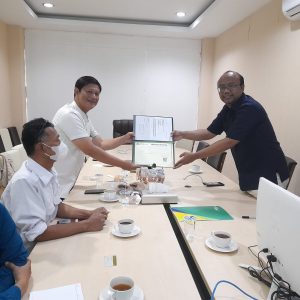 Penandatanganan PKS BPJamsostek bersama YRPPD dan SWI