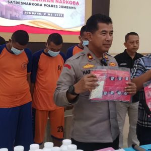 Satreskoba Polres Jombang Ringkus Pengedar Sabu Dalam Kemasanan Permen