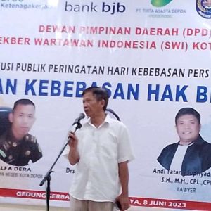 Sekjen SWI: Wartawan Harus Patuh Terhadap UU Pers