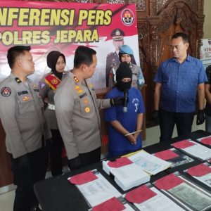 Perempuan Muda Tersangka Arisan Bodong Di Jepara