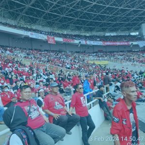 Gebyar Konser Menang Total (Metal) Paslon 03 Capres- Cawapres (Ganjar – Mahfud) Padati GBK Jakarta