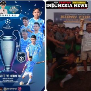 BERYL FC THE WINNER FOOTBALL Dalam Ajang Turnamen Bergengsi KUWU CUP I Arjawinangun Cirebon.